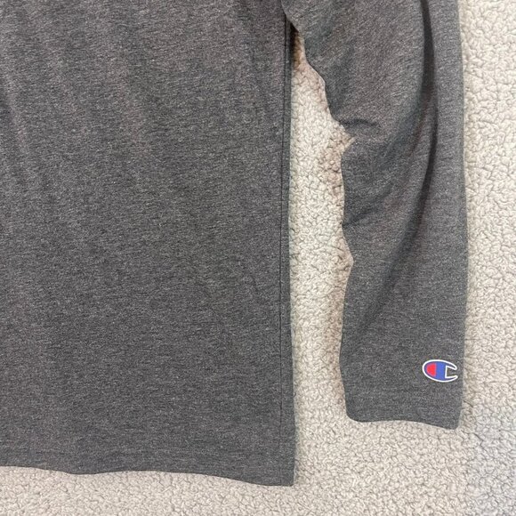 Champion Nebraska Cornhuskers Quarter 1/4 Zip Men’s Small Grey Long Sleeve Shirt - Picture 2 of 10